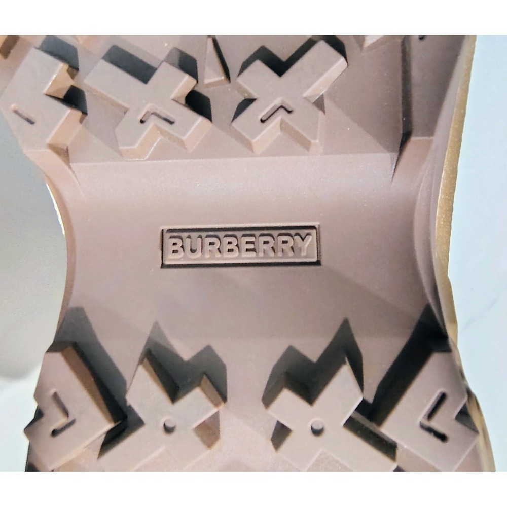Burberry Camouflage Beige Black Sneakers Arthur Low Top Lace-Up Sz 10 2022 43EU - Picture 10 of 16